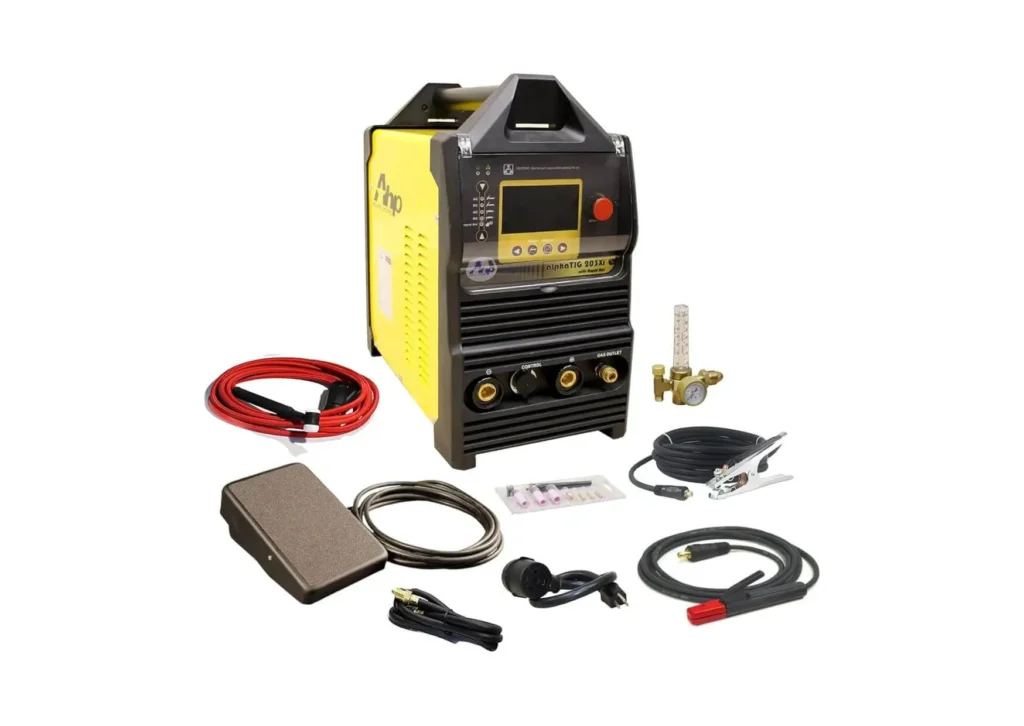 AHP AlphaTIG 203Xi 200 Amp IGBT AC DC Tig/Stick Welder with PULSE 110/220v 3 YEARS WARRANTY
