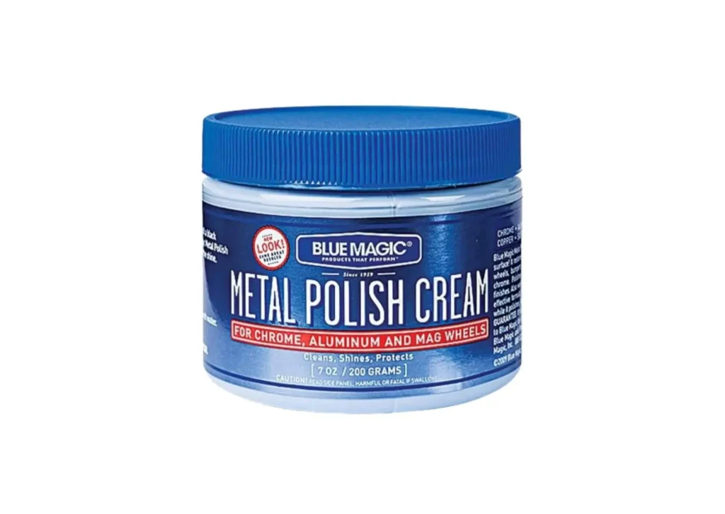 Blue Magic 400 Metal Polish Cream Non-Abrasive Tarnish and Oxidation Remover for Chrome, Aluminium, Brass, Copper, Sterling Silver and Stainless Steel, 7 oz...
