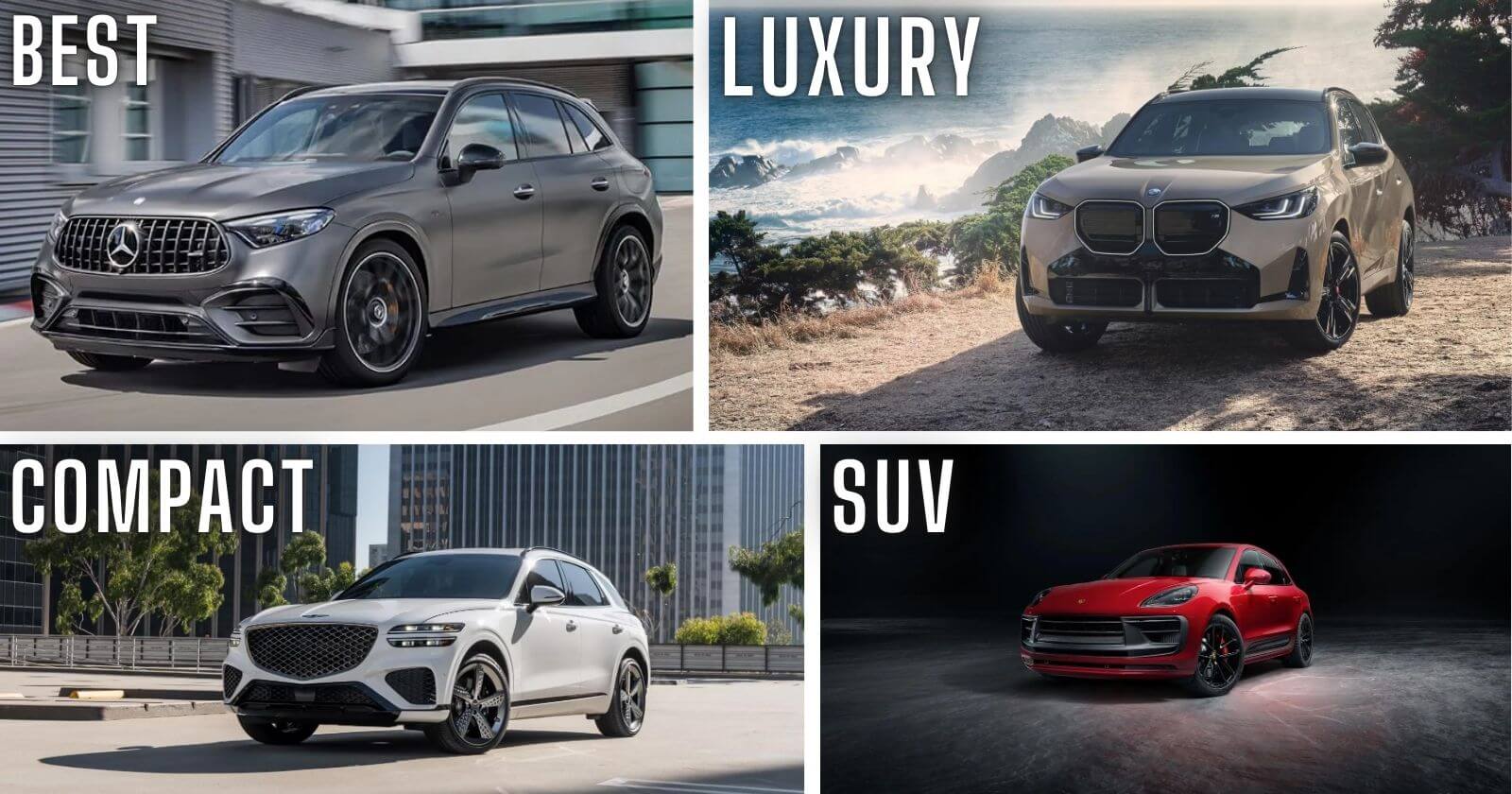 Best Luxury Compact SUV Of 2024 and 2025